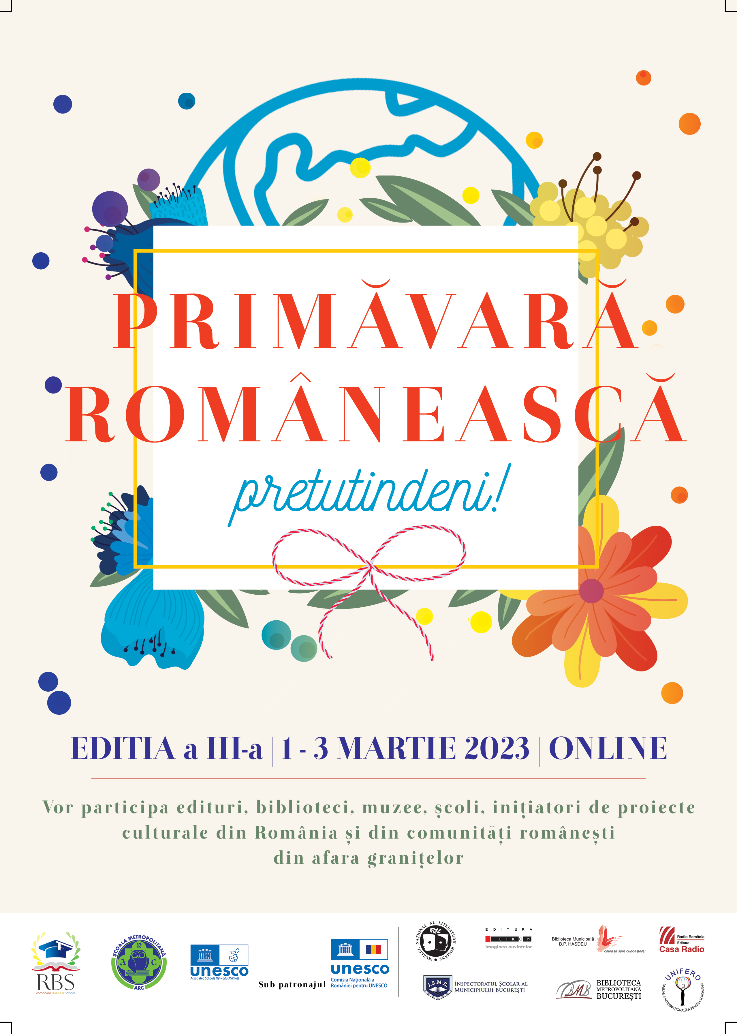 Festivalul  “PRIMĂVARĂ ROMÂNEASCĂ, PRETUTINDENI!”