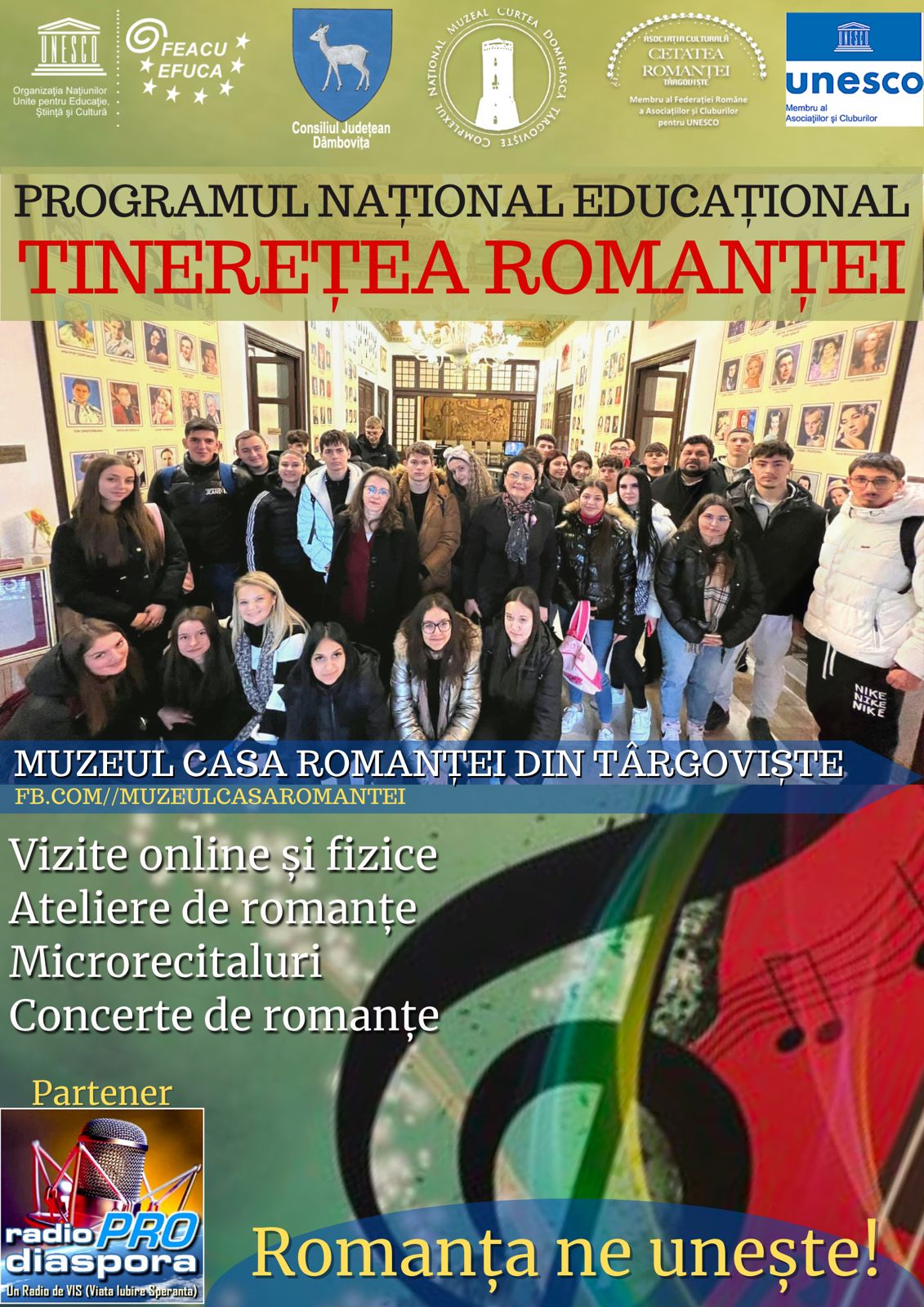 Mărțișorul și Romanța la Muzeul „Casa Romanței” din Târgoviște