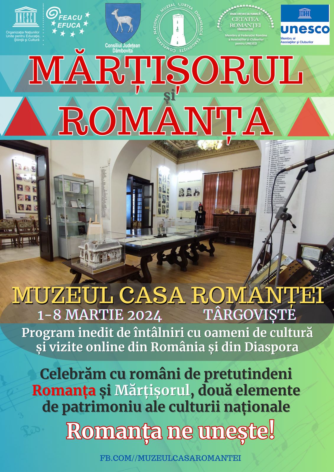 Mărțișorul și Romanța la Muzeul „Casa Romanței” din Târgoviște