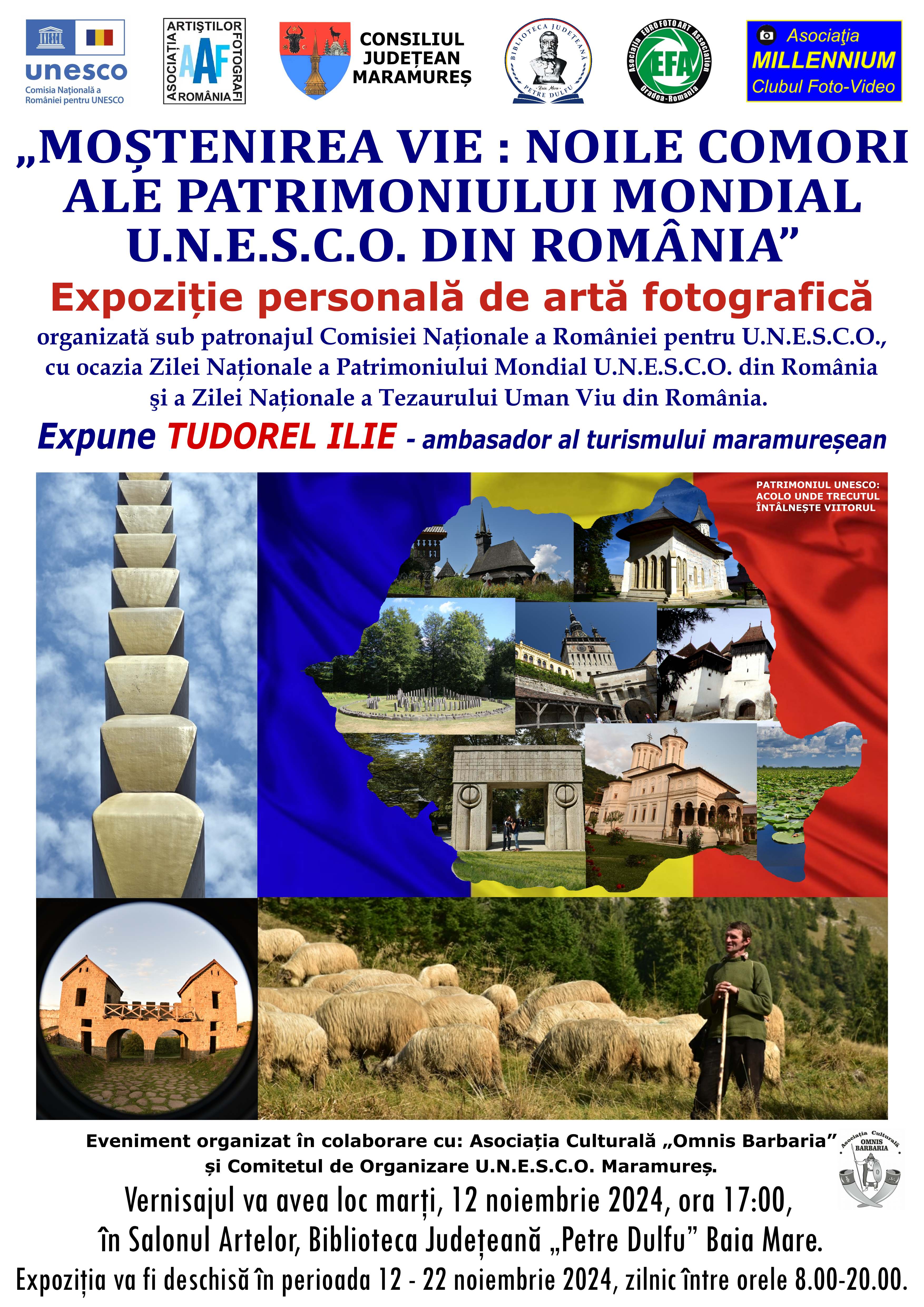 Patrimonului mondial UNESCO din România, o călătorie în imagini