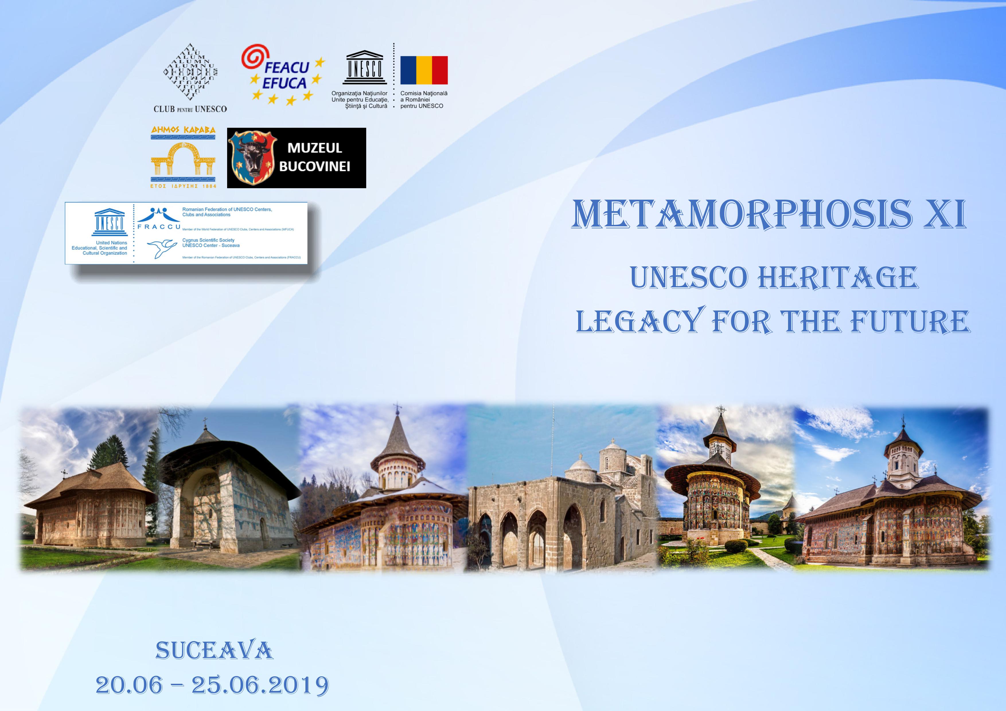 Metamorphosis XI - UNESCO Heritage, Legacy for the Future