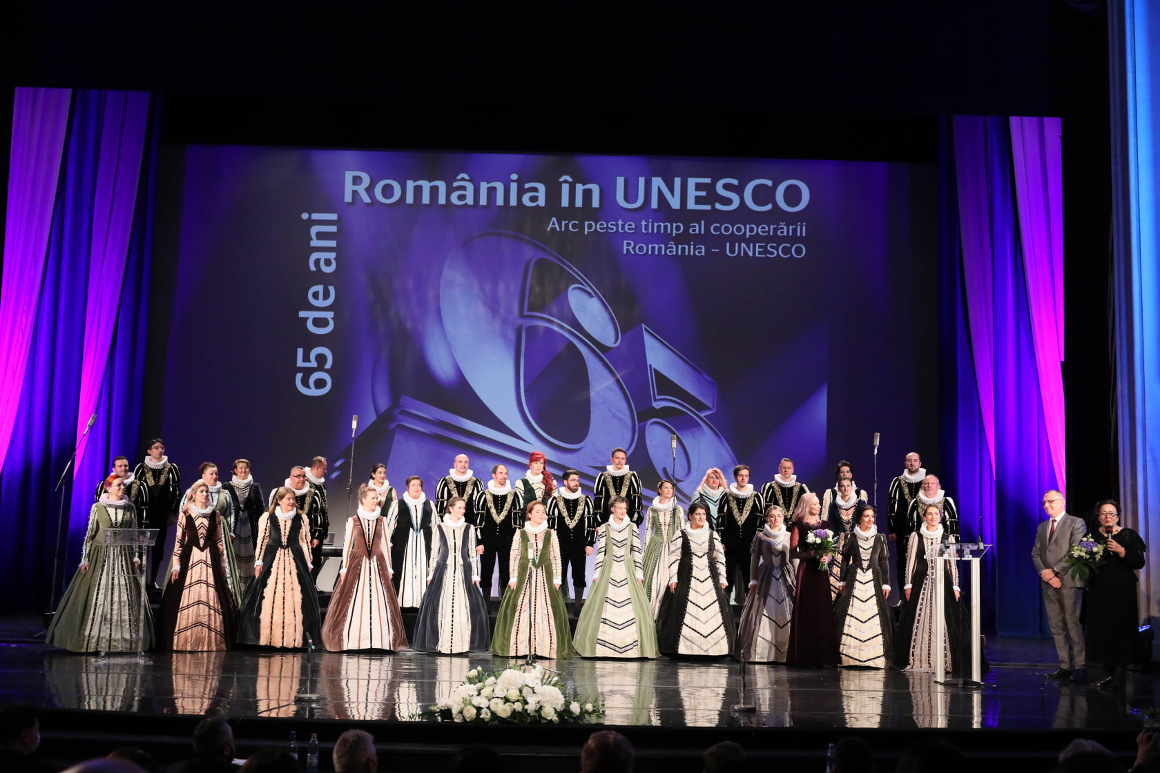 65 years of Romania in UNESCO, festively marked during the anniversary event ”Romania and UNESCO, bridges over time”