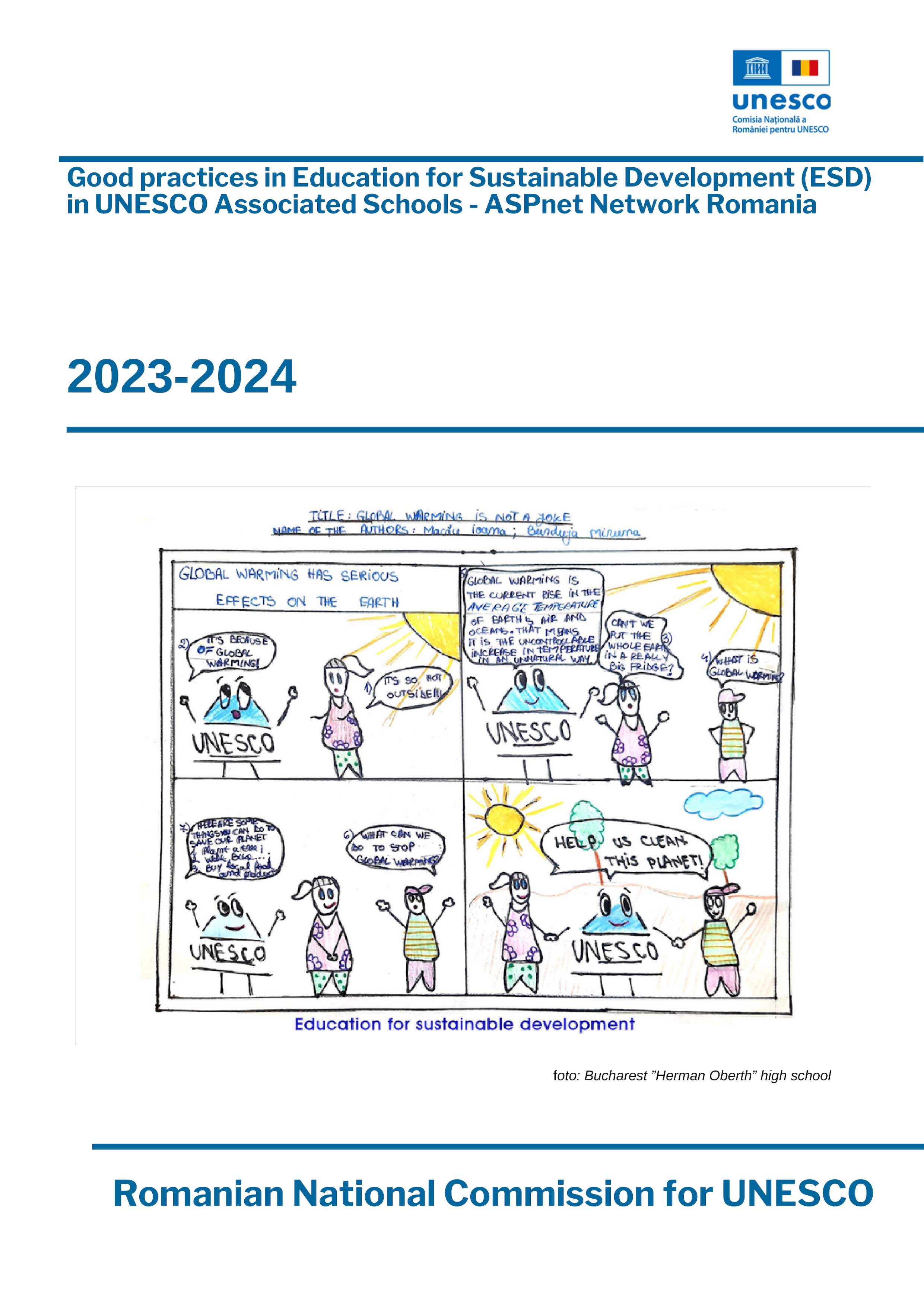 Revista UNESCO - Revista Good Practices in ESD Romania
